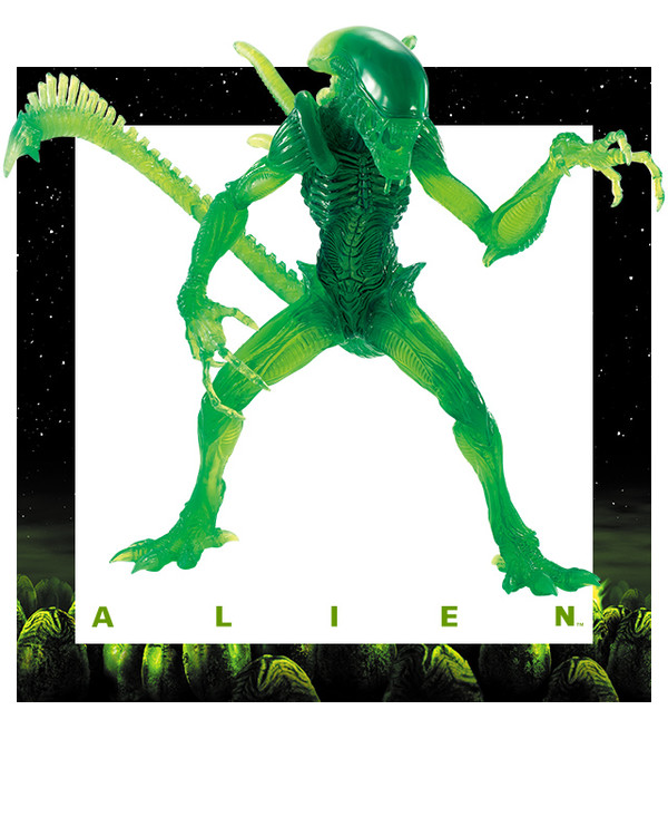 Alien Warrior (Skeleton Green), Alien: Resurrection, FuRyu, Pre-Painted